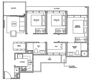 lentor-modern-floor-plan-3-bedroom-c1-singapore